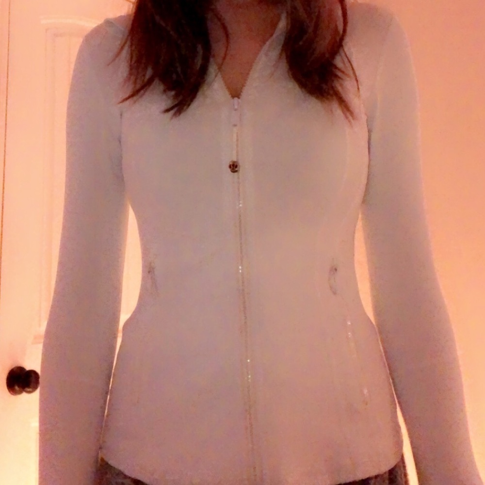 Lululemon White Define Jacket Size 2
